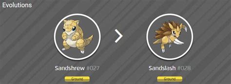 sandshrew moveset|sandshrew evolution chart.